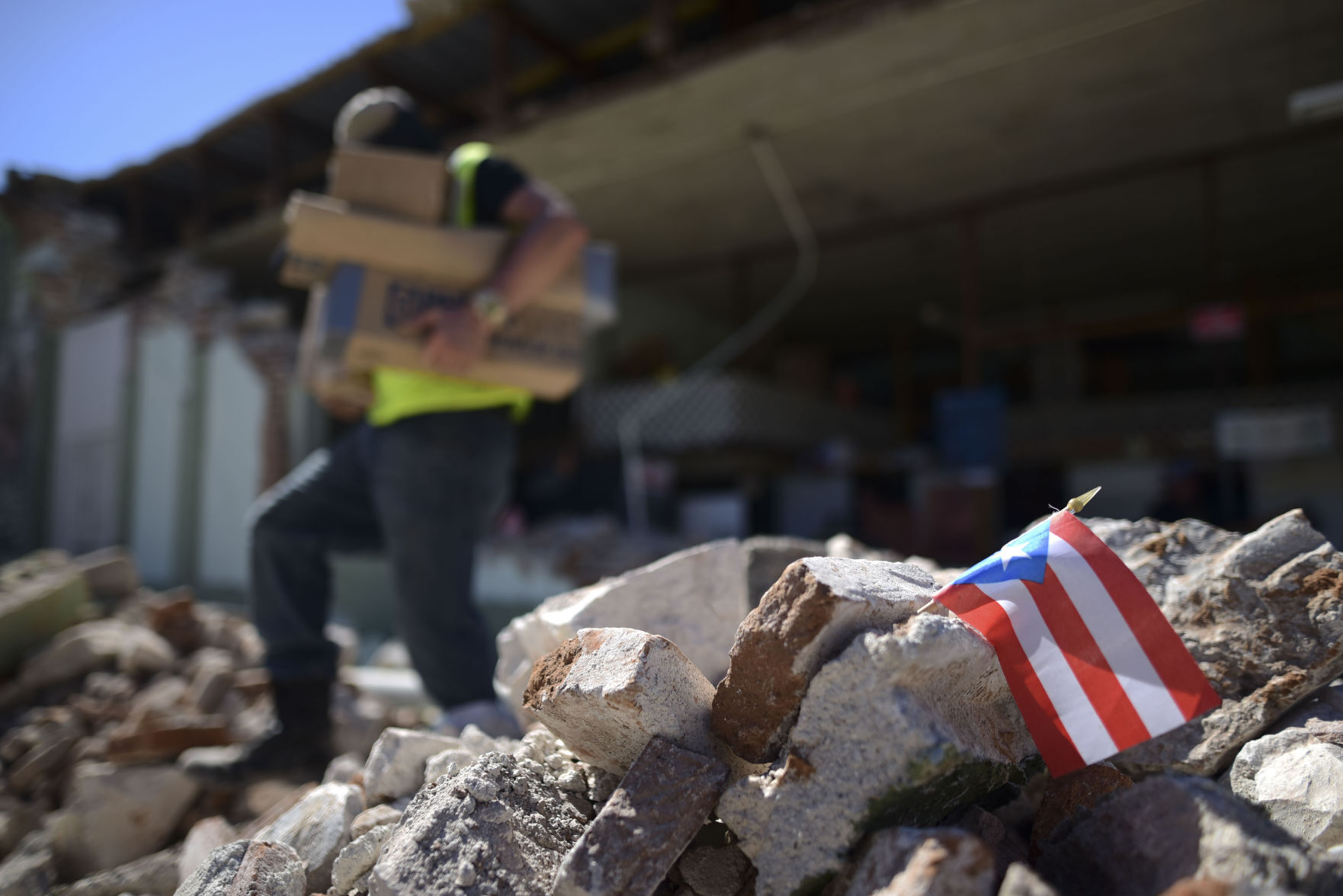 APTOPIX Puerto Rico Earthquake